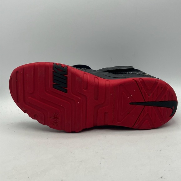 Nike Air Zoom Vick II Shoes Mens Size 8.5‎ Black Red 318397-062 Retro Football - Picture 5 of 7